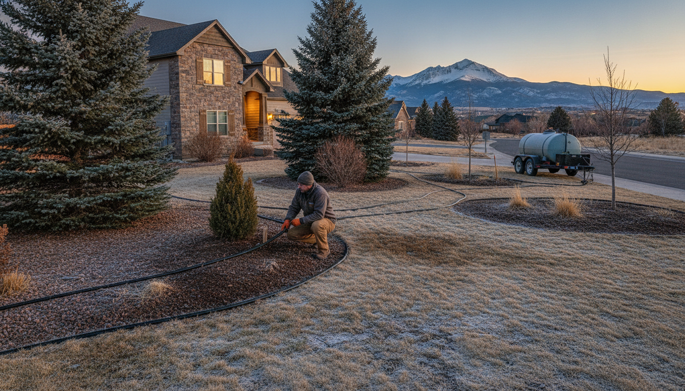 Winter Watering in Monument, CO: What Needs It & Why