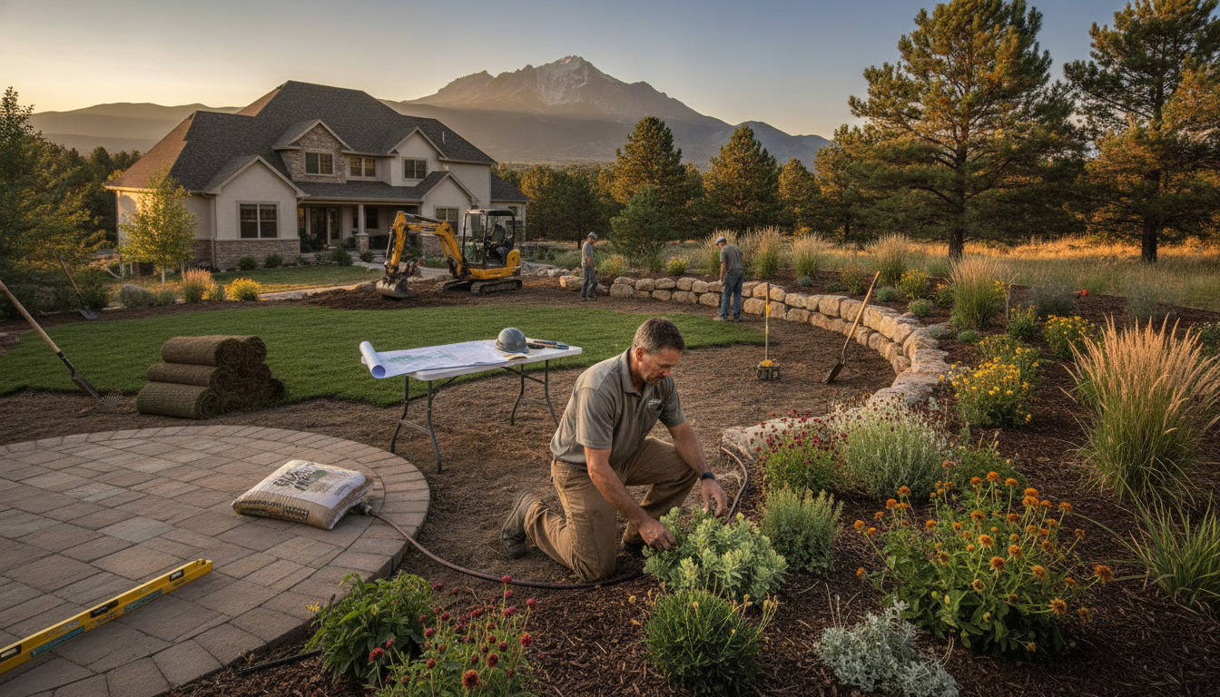 Landscape Installation Colorado Springs: What to Expect
