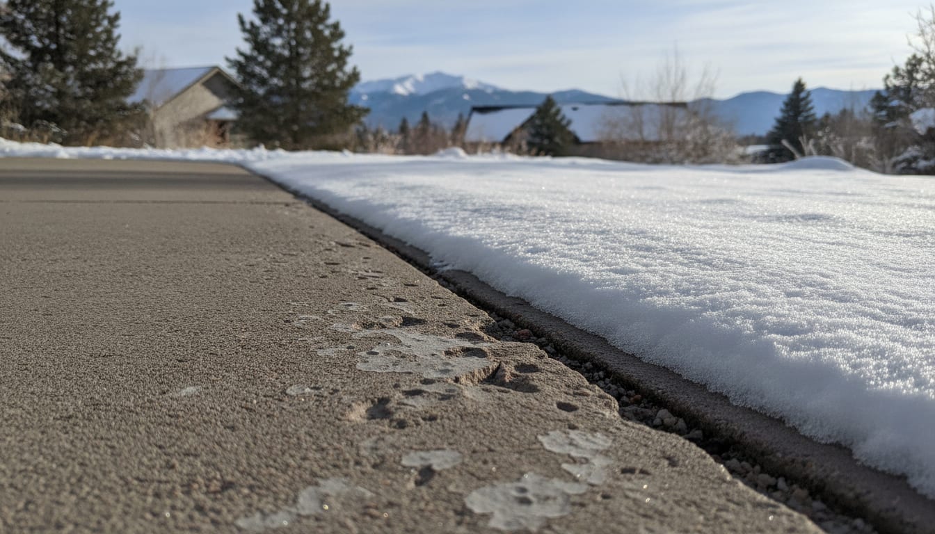 Ice Melt Alternatives for Concrete Driveways in Colorado