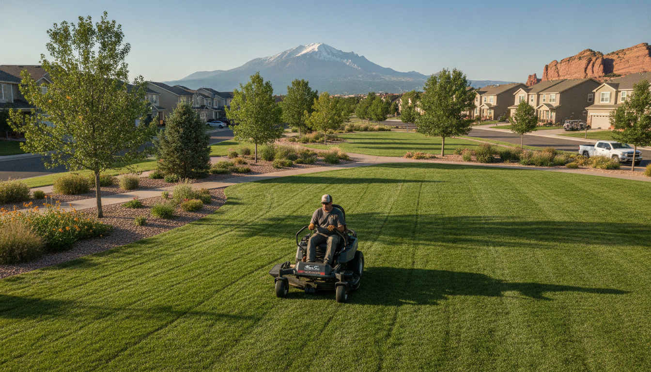 HOA Landscaping Colorado Springs: Consistent Common Areas