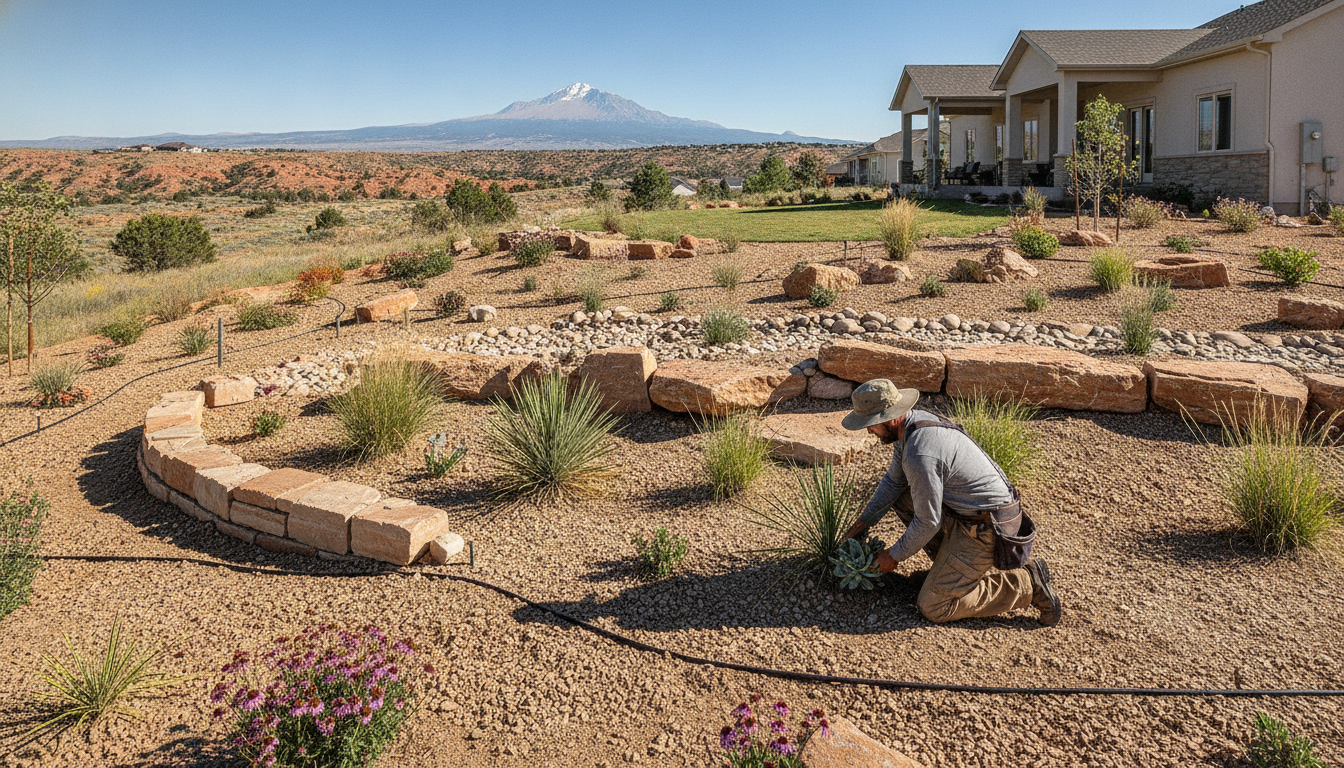 Landscaping Fountain CO: Working With Sandy Soil & Sun
