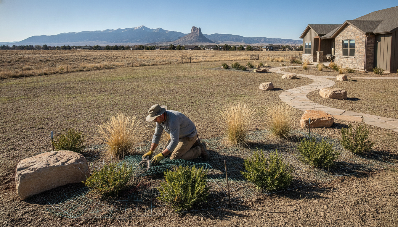Landscaping Falcon CO: Smart Design for Open, Windy Lots