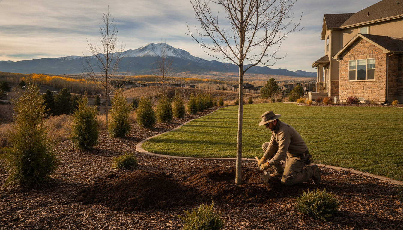 Why Fall Is Prime Time for Landscaping Colorado Springs Trees