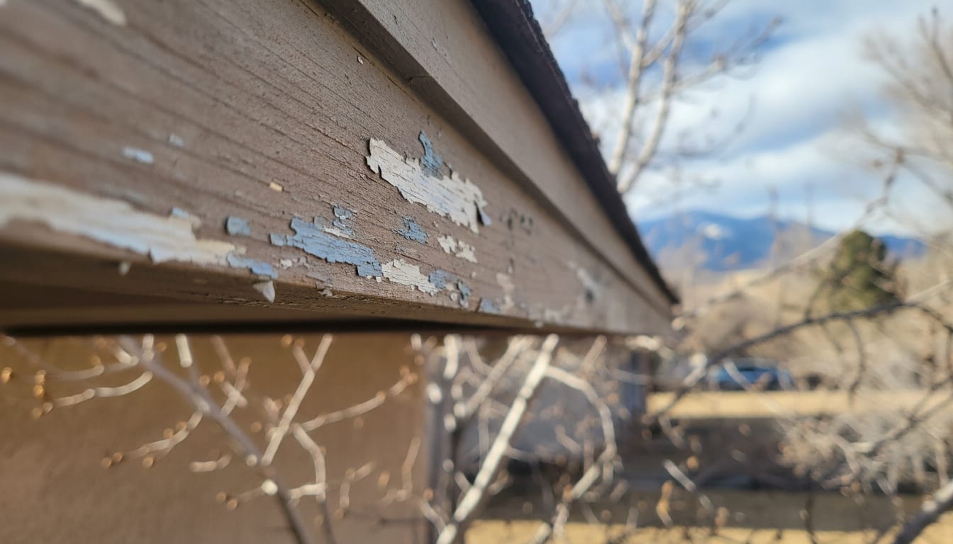 Rotted Trim and Fascia Replacement Before Painting