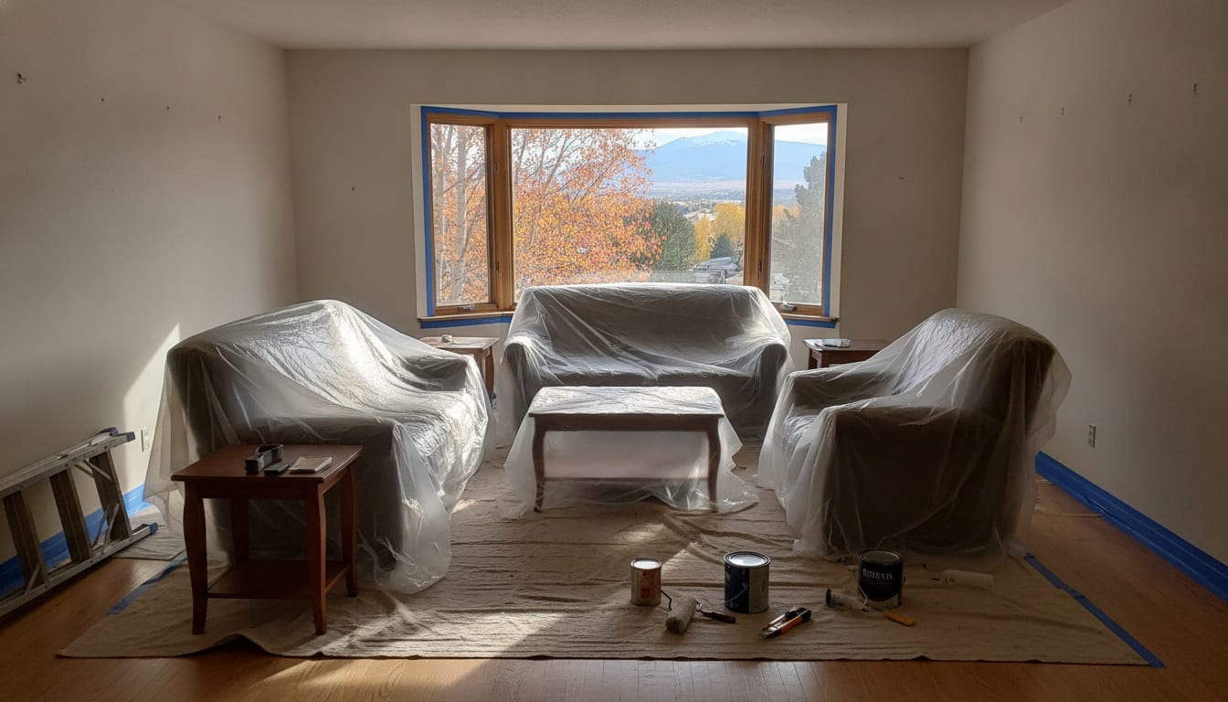 Preparing Your Home for Interior Painters This Fall