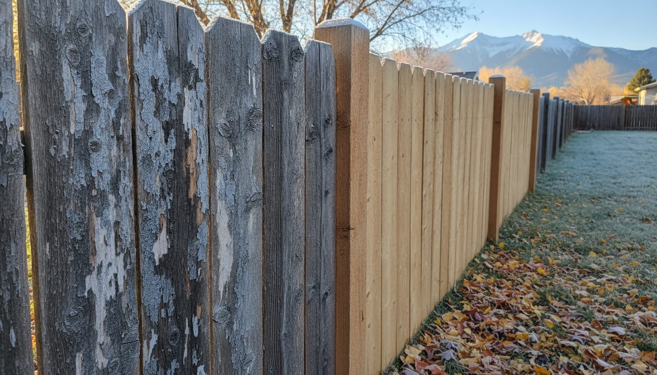 Fence Staining Colorado Springs: Your Last Fall Window