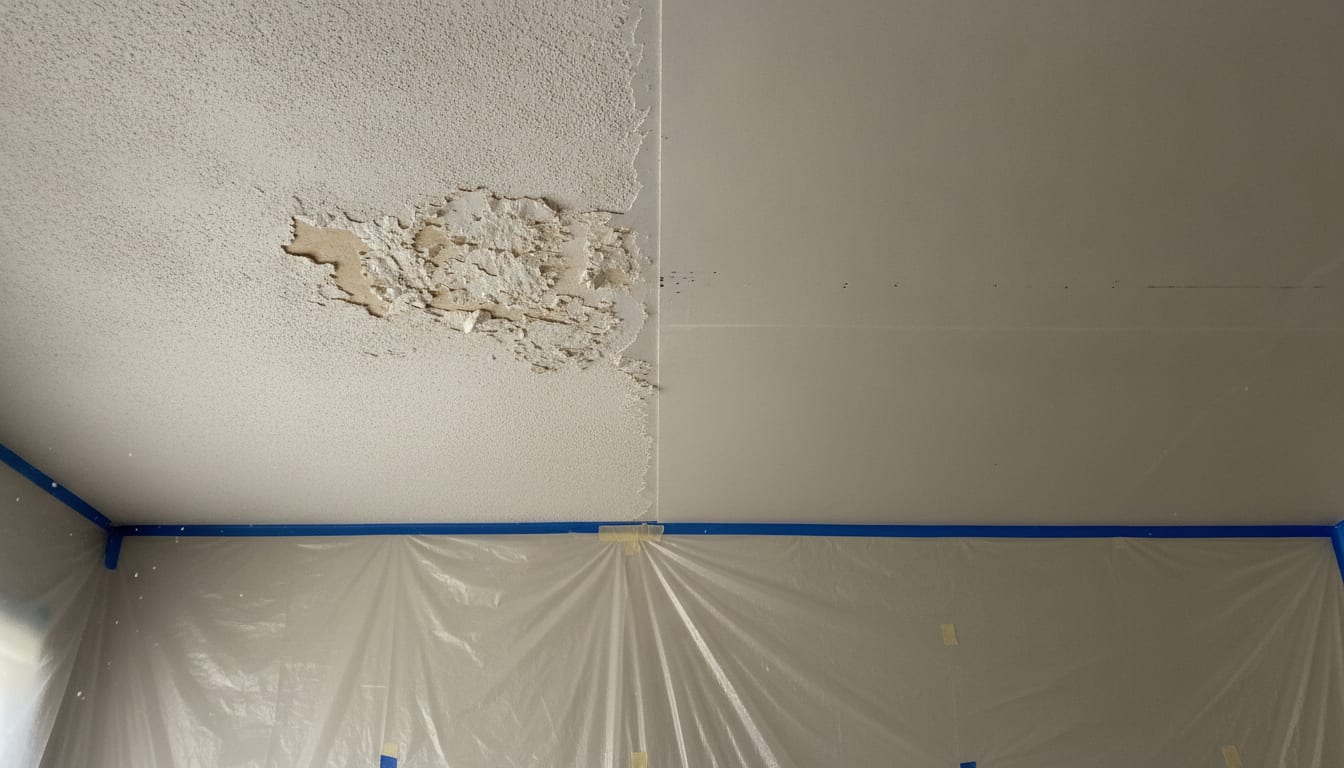 Popcorn Ceiling Removal Colorado Springs: Step by Step