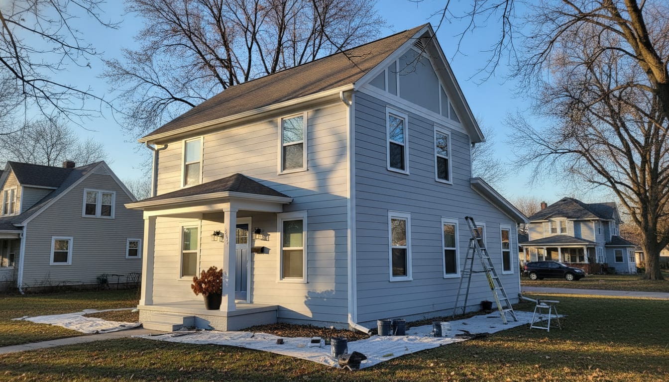 Best Time of Year to Paint a House Exterior in Wichita