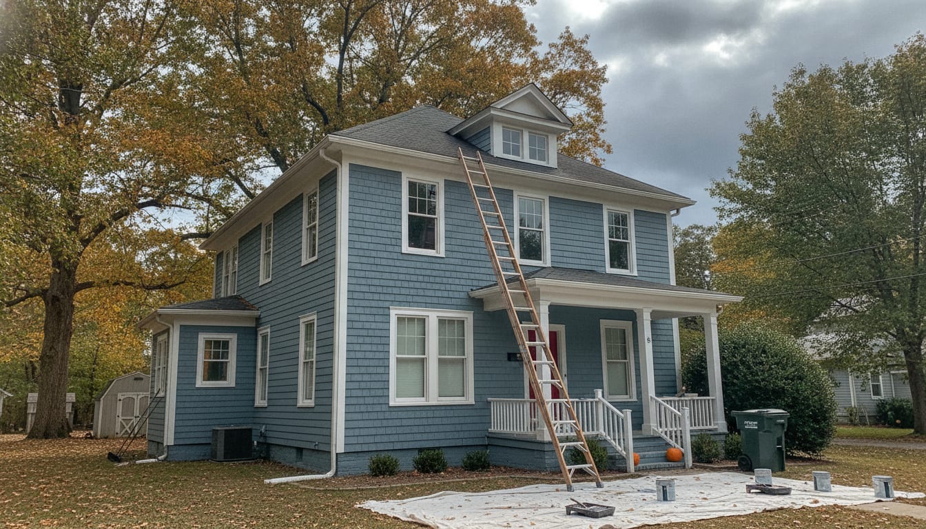 Best Time to Paint Exterior in Hampton Roads This Fall