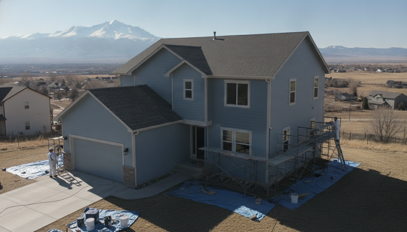 What Drives Exterior Painting Cost in Colorado Springs