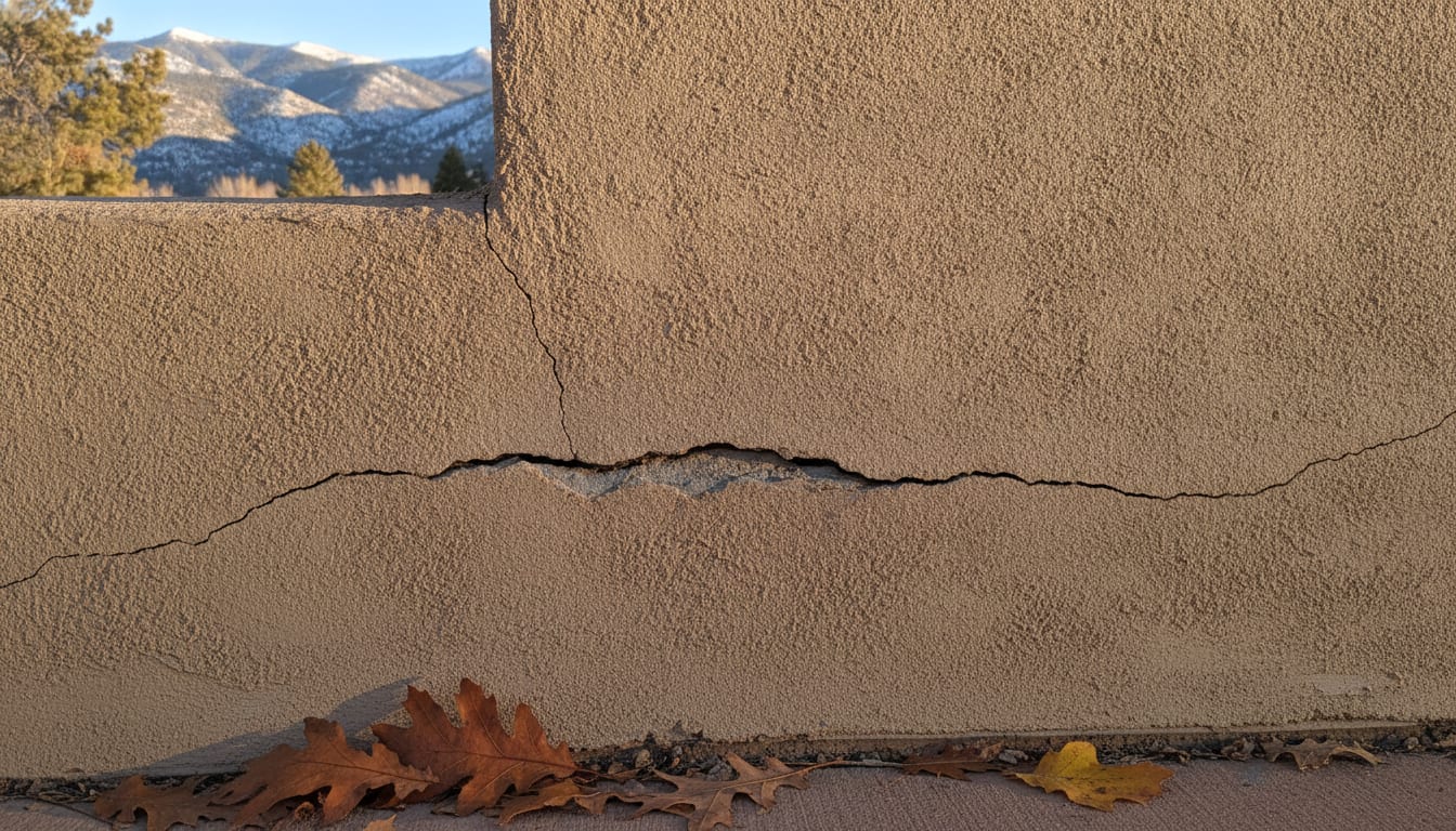 Stucco Crack Repair Colorado Springs: Which Cracks Matter